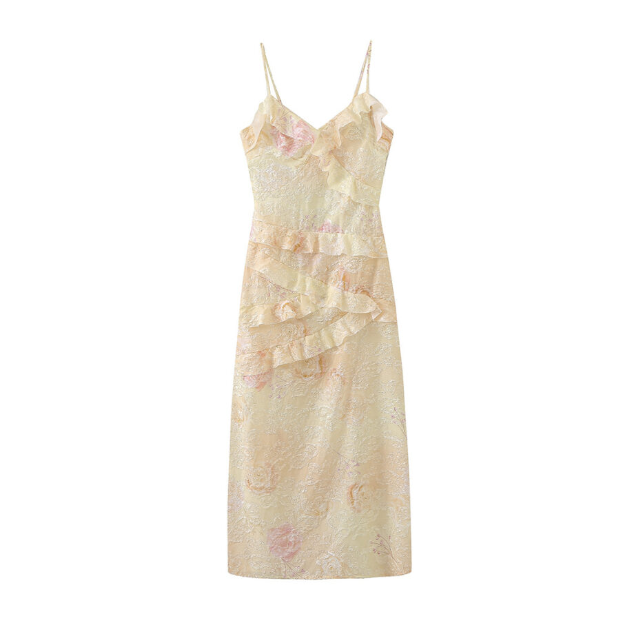 Long dress with camisole