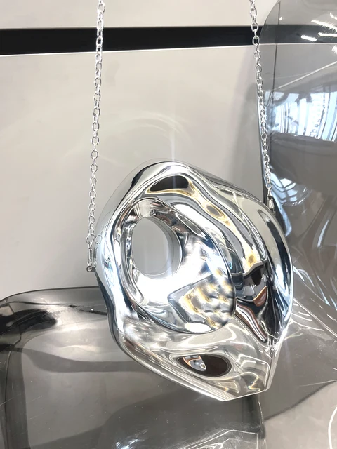 Acrylic Shine Party Clutch