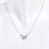 Charming Bow Pendant Necklace