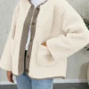 Plush Lambskin Winter Coat