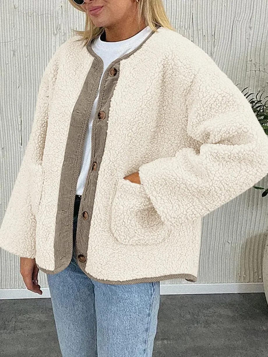 Plush Lambskin Winter Coat