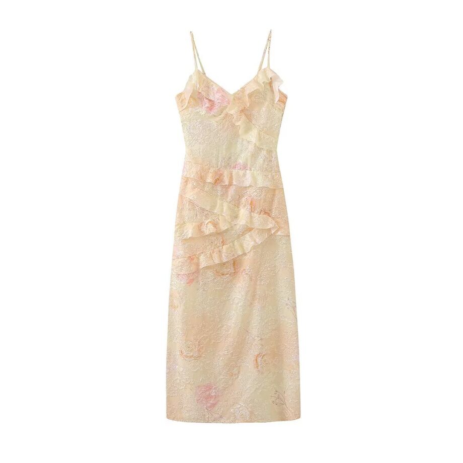 Long dress with camisole