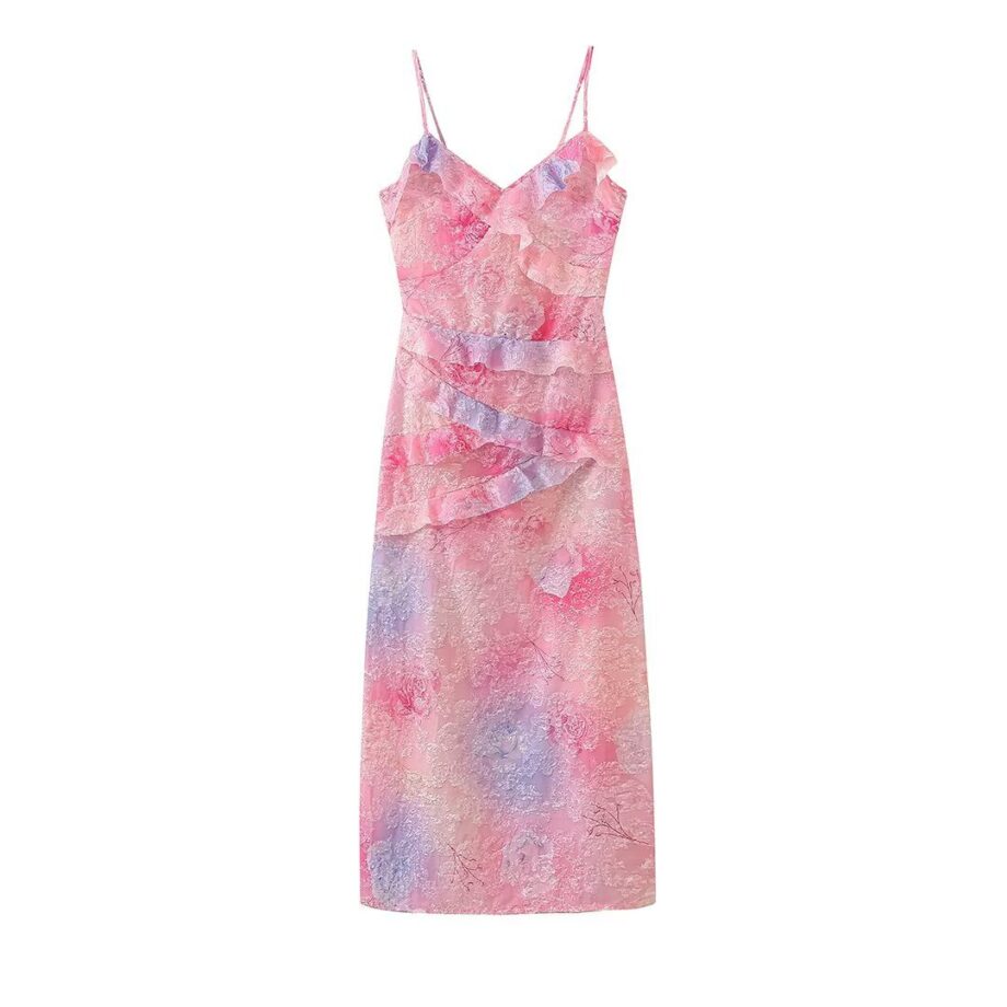 Long dress with camisole