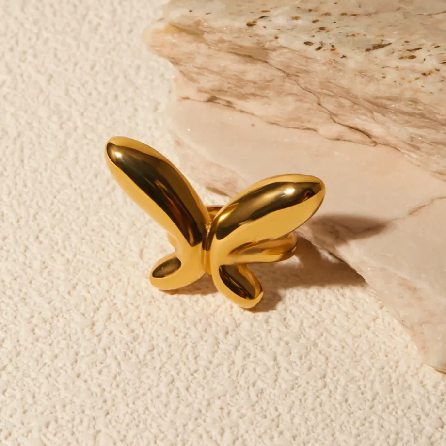 Delicate Butterfly Ring