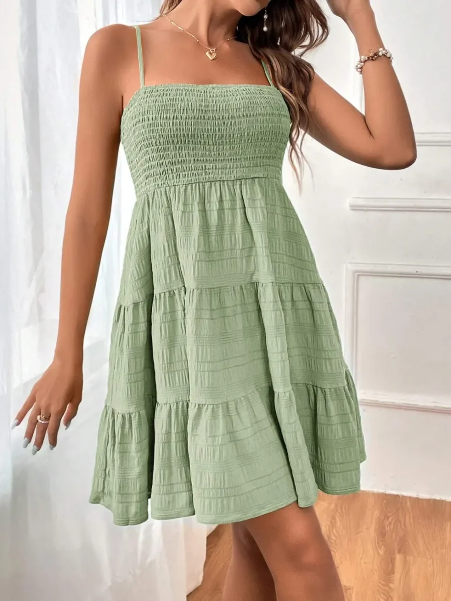 Floral Breeze Tiered Dress