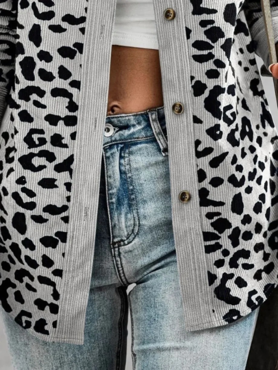 Leopard Print Jacket