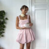 Pleated Camisole Dress