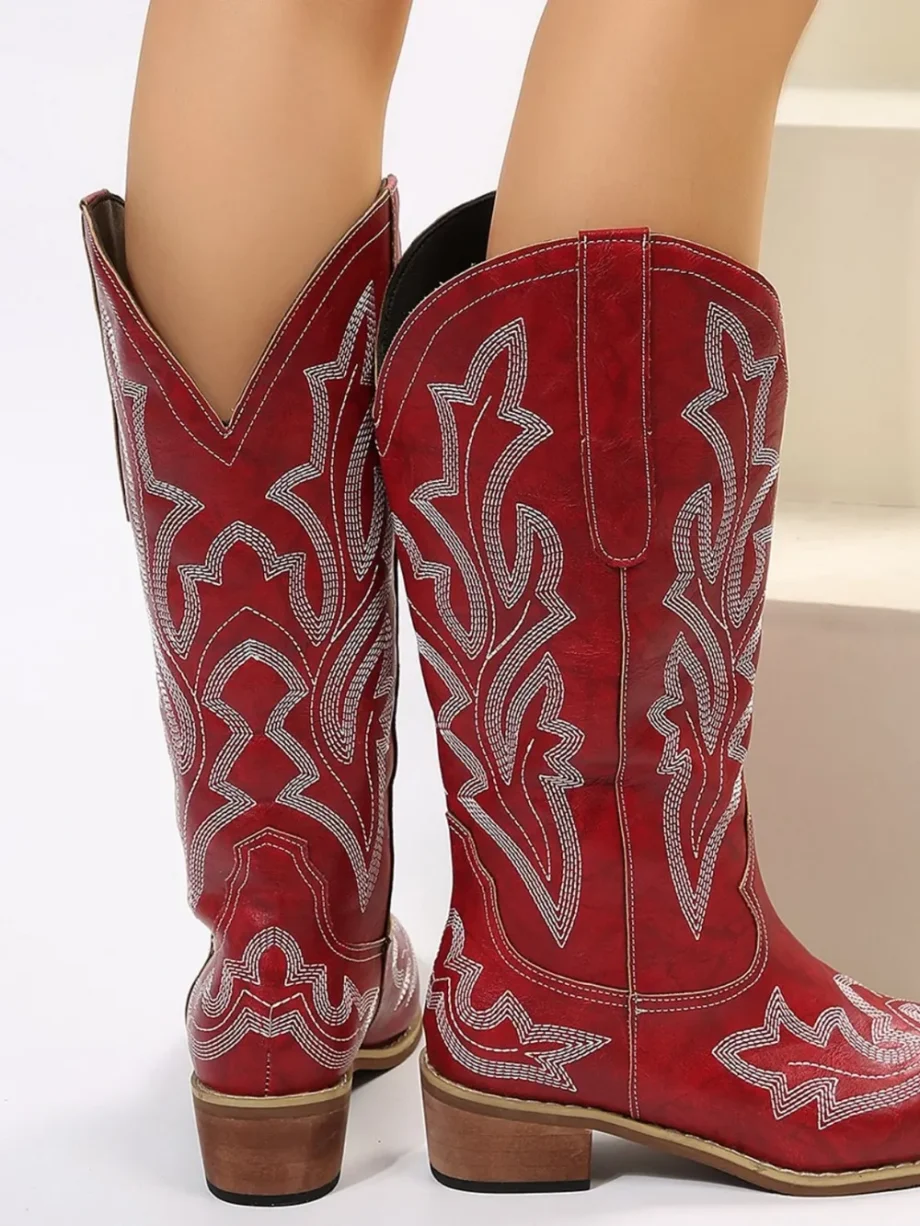 PointCraft Embroidered Boots