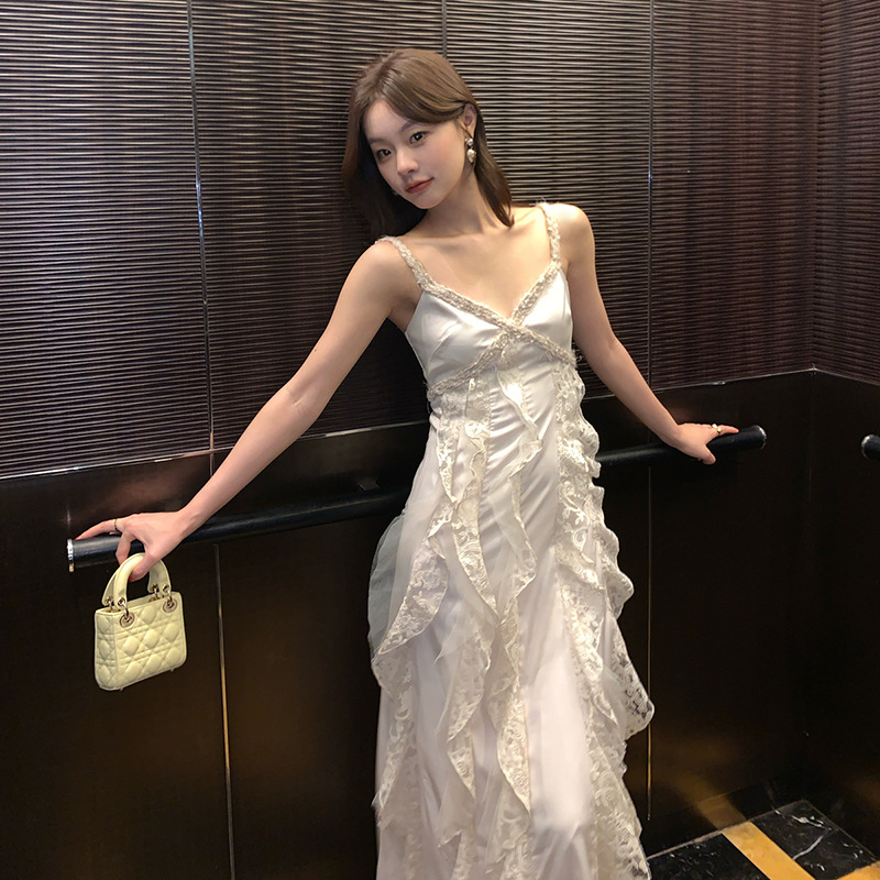 Lace camisole dress