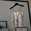 Sequin camisole top