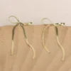 Petite Bow Bar Earrings