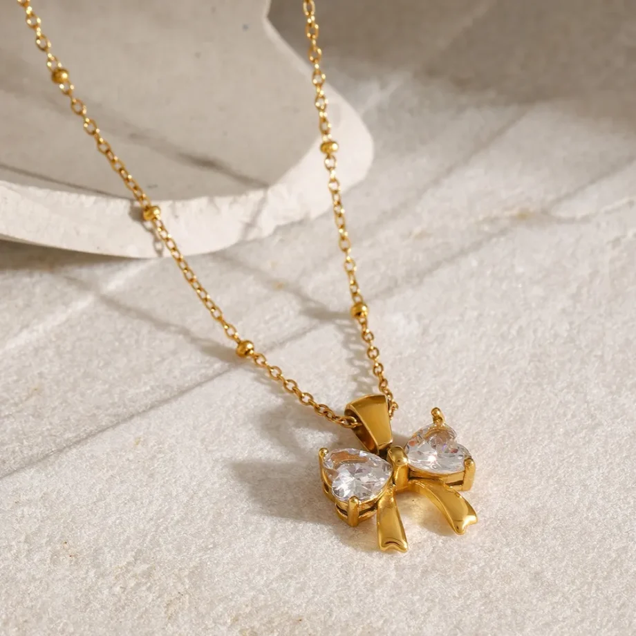 Luxe Bow Necklace