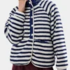 Pocketed Half Snap Sherpa Jacket