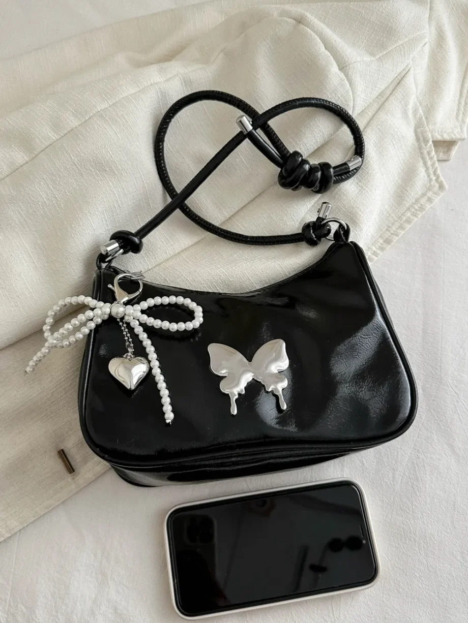 FlutterBow PU Purse