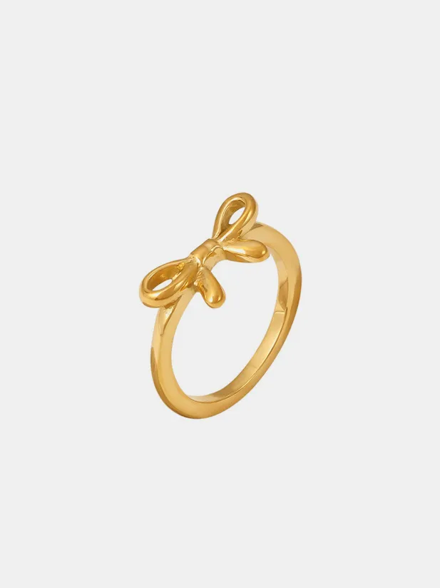 Bow Glam Ring