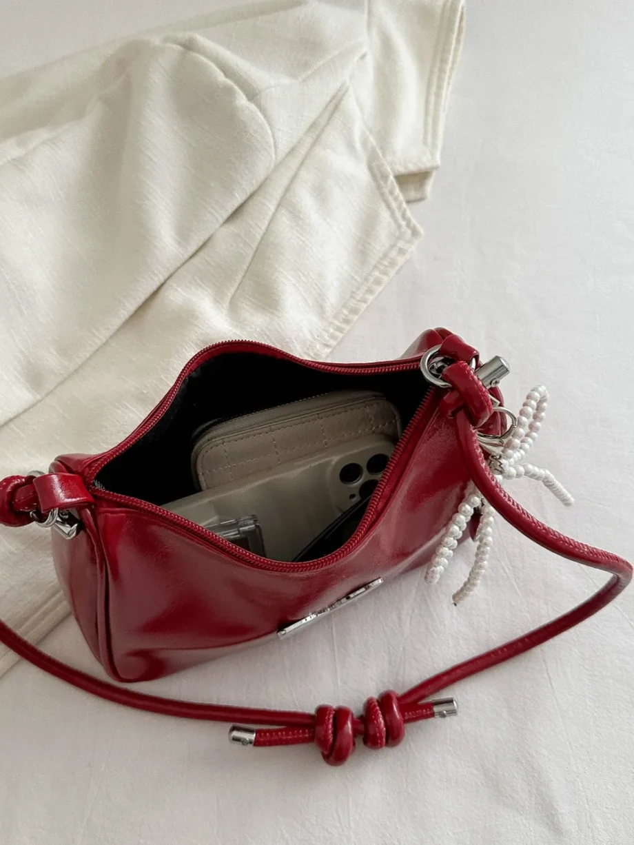 FlutterBow PU Purse