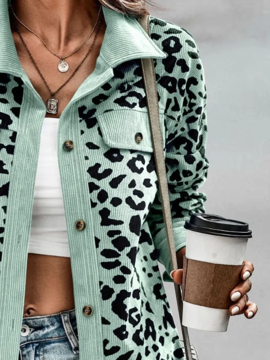 Leopard Print Jacket