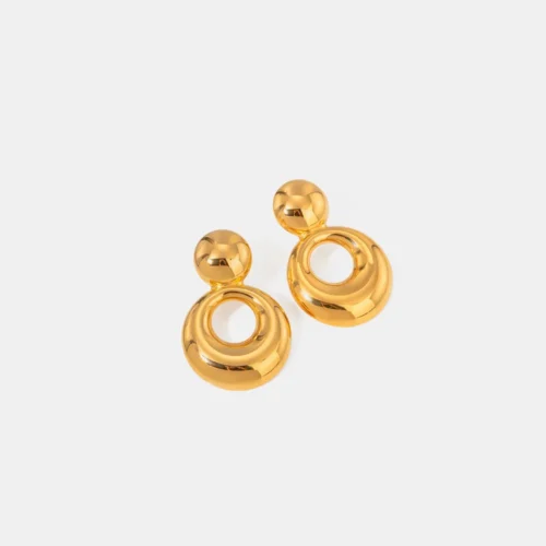 GoldenCut Earrings
