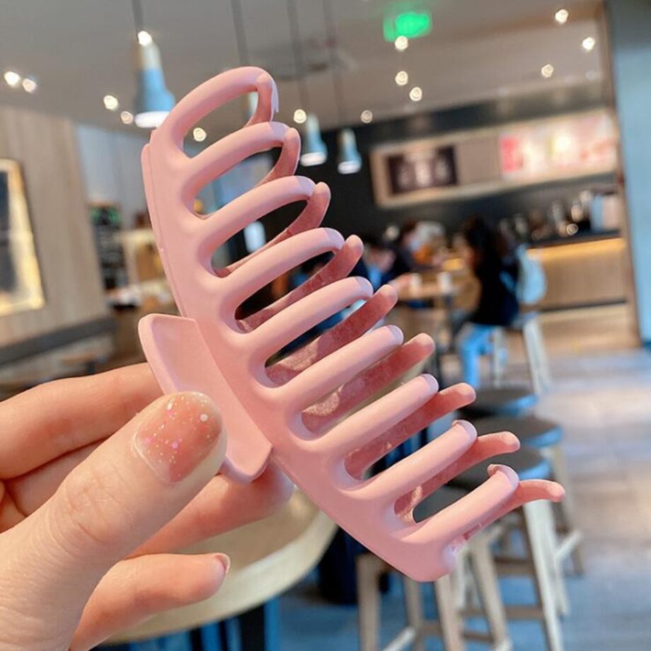 Korean Luxe Solid Hair Claws