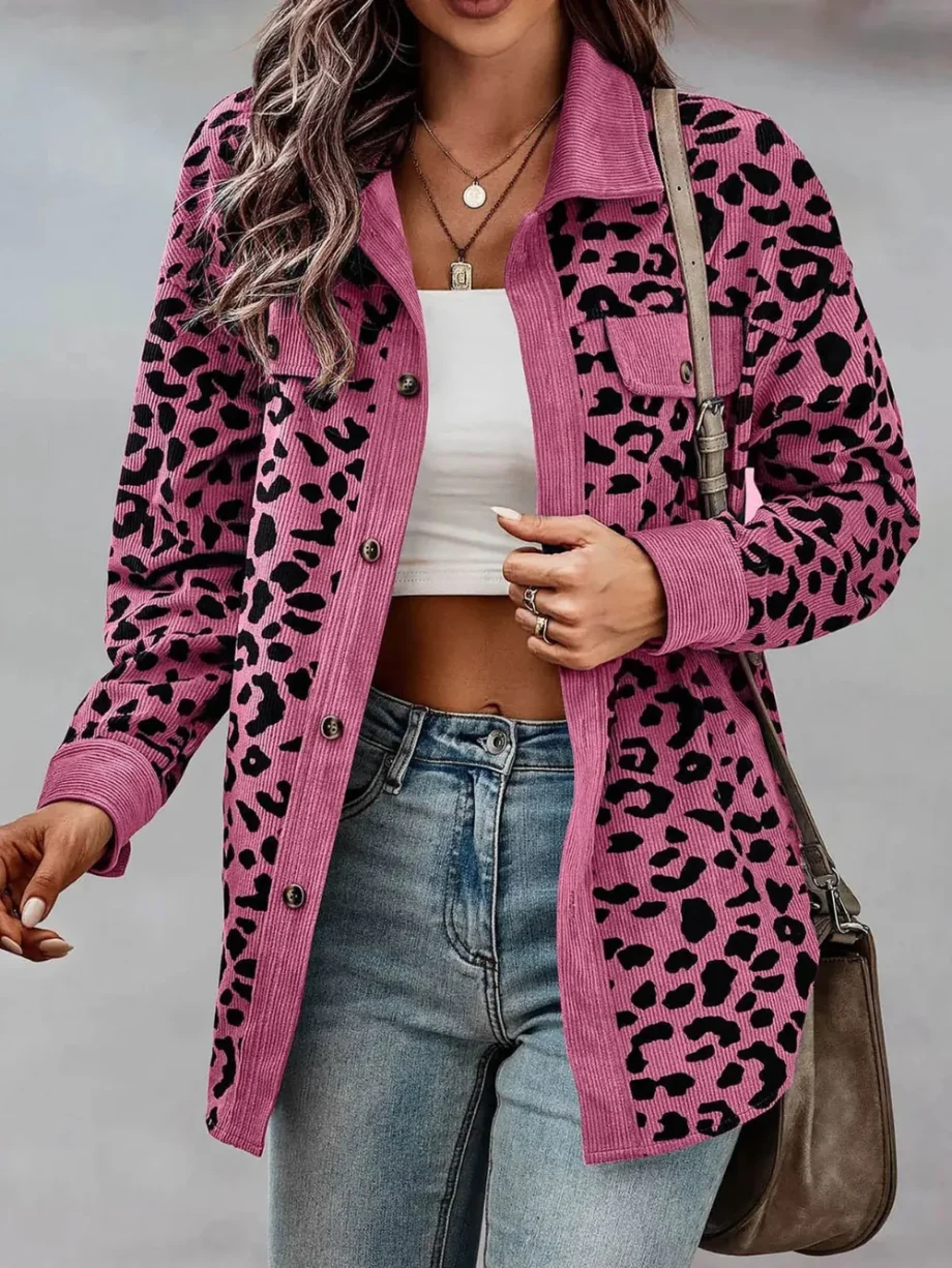 Leopard Print Jacket