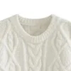 Criss-Cross Cozy Oversized Sweater