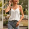 Vivid V-Spaghetti Cami