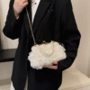 PearlLace Crossbody Bag
