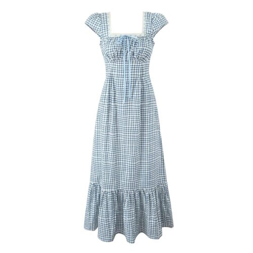 Vintage plaid camisole Jumpsuit