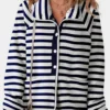 Pocketed Half Snap Sherpa Jacket