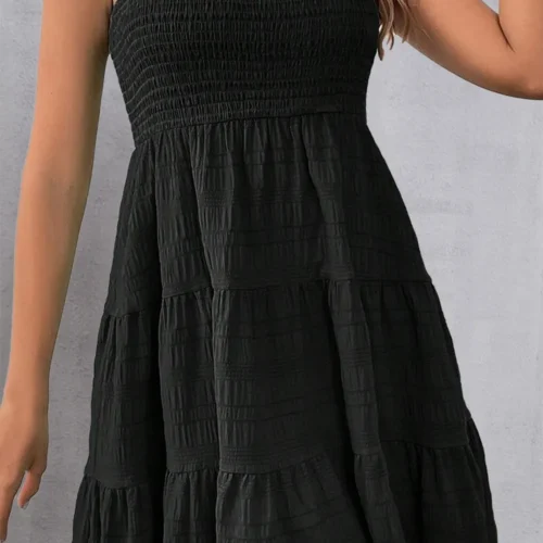 Smocked Square Cami Dress