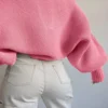 Crisp Collar Knit Sweater