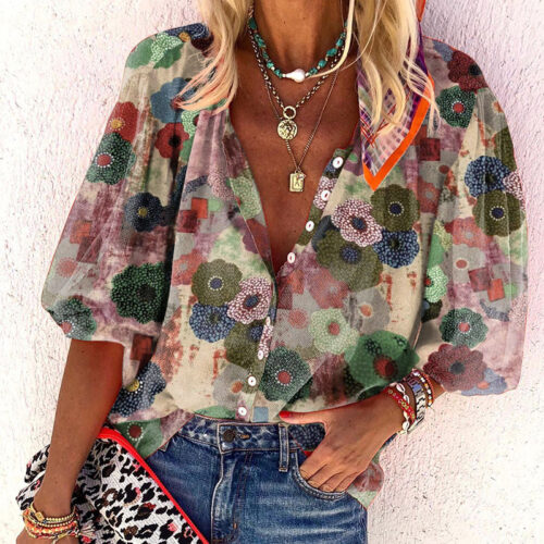 Summer Gypsy Printed Shirt
