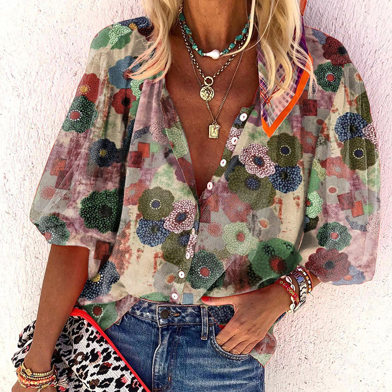 Summer Gypsy Printed Shirt