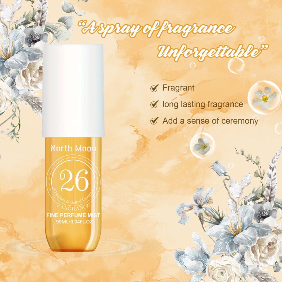 North Moon Pistachio And Salted Caramel Perfume Spray