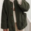 Plush Lambskin Winter Coat