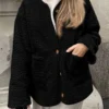 Plush Lambskin Winter Coat