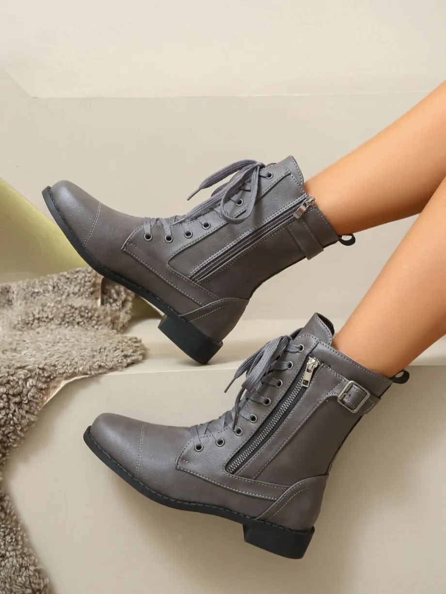 LaceUp Luxe Boots