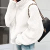 Cozy Turtleneck Knit Sweater