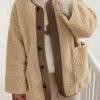 Plush Lambskin Winter Coat