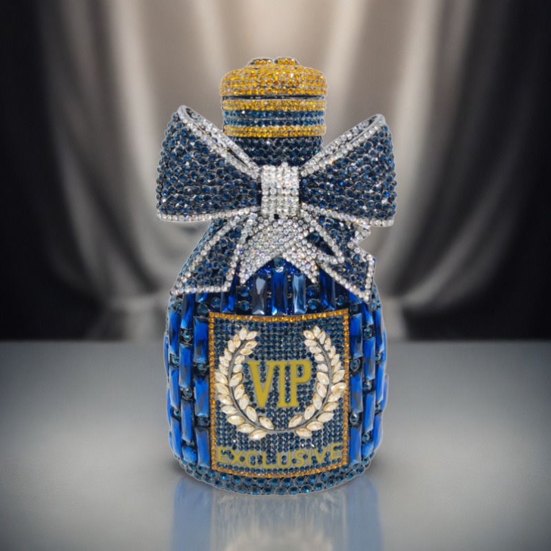 ChampagneBow Crystal Bag