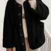 Plush Lambskin Winter Coat