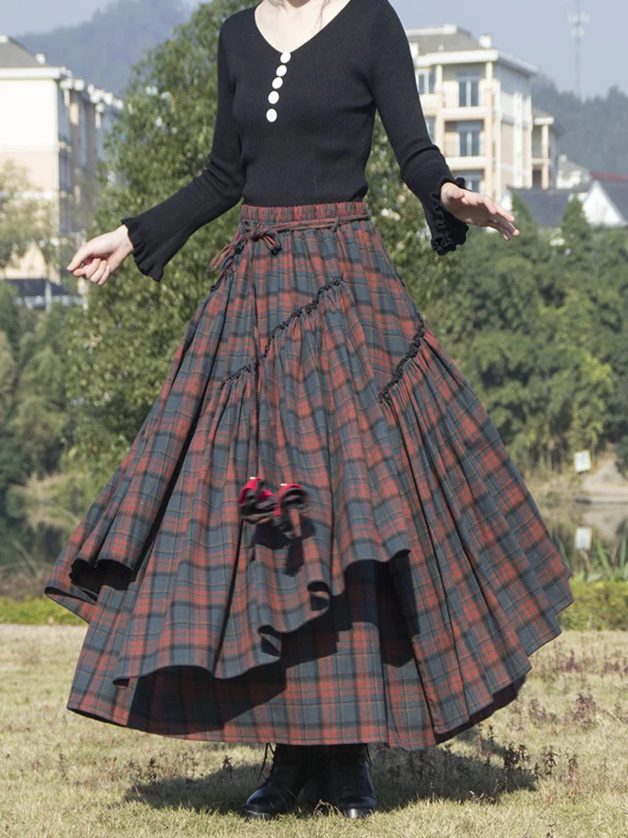Literary Retro Skirt