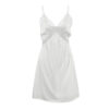Lace design slim fit dress camisole