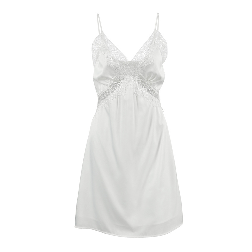 Lace design slim fit dress camisole