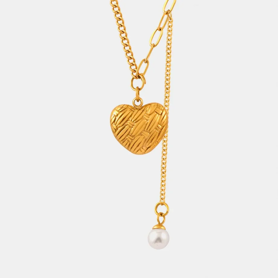 Heart of Pearl Necklace