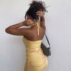 Sunkissed Silk Knitted Bodycon Dress