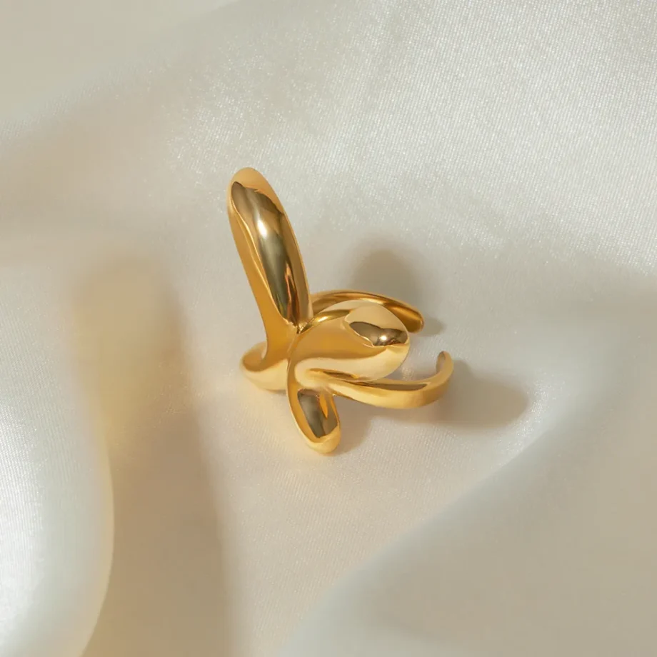 Delicate Butterfly Ring