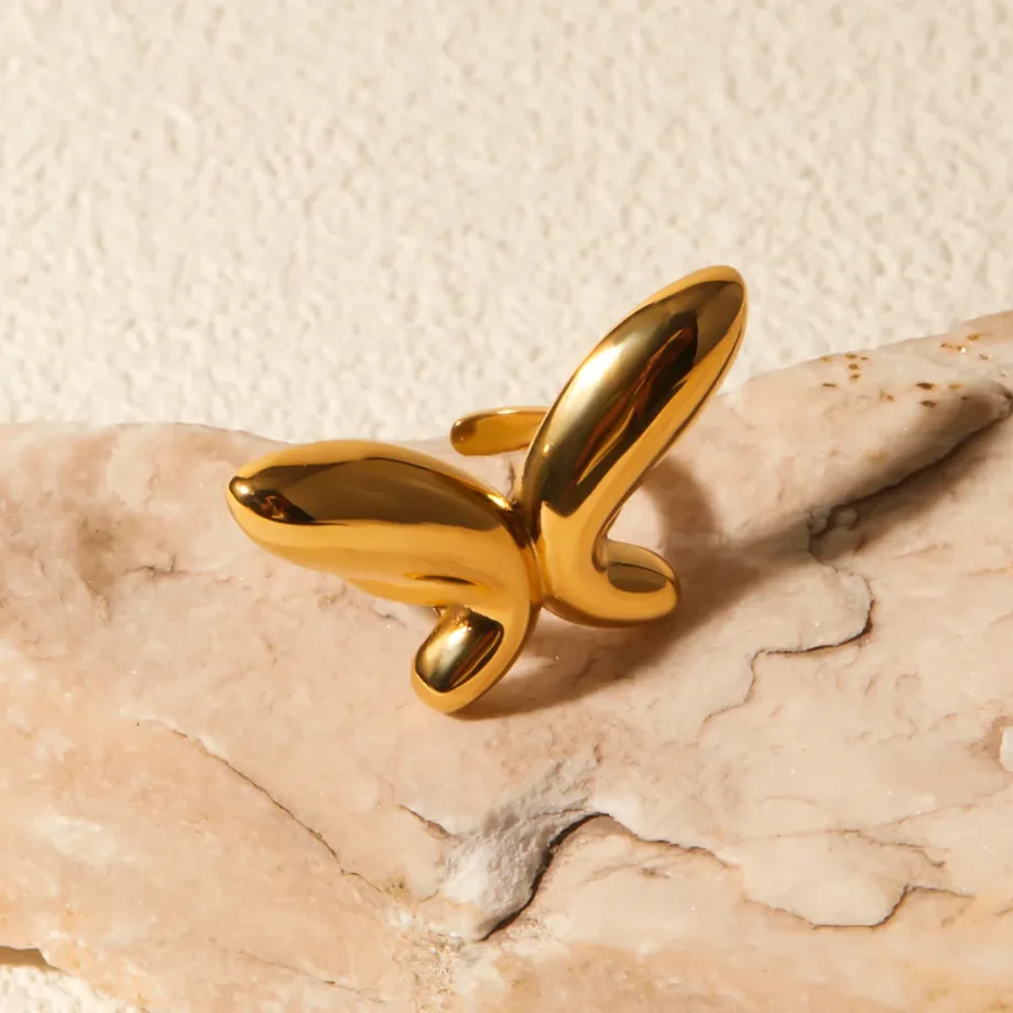 Delicate Butterfly Ring