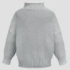 Cozy Turtleneck Knit Sweater