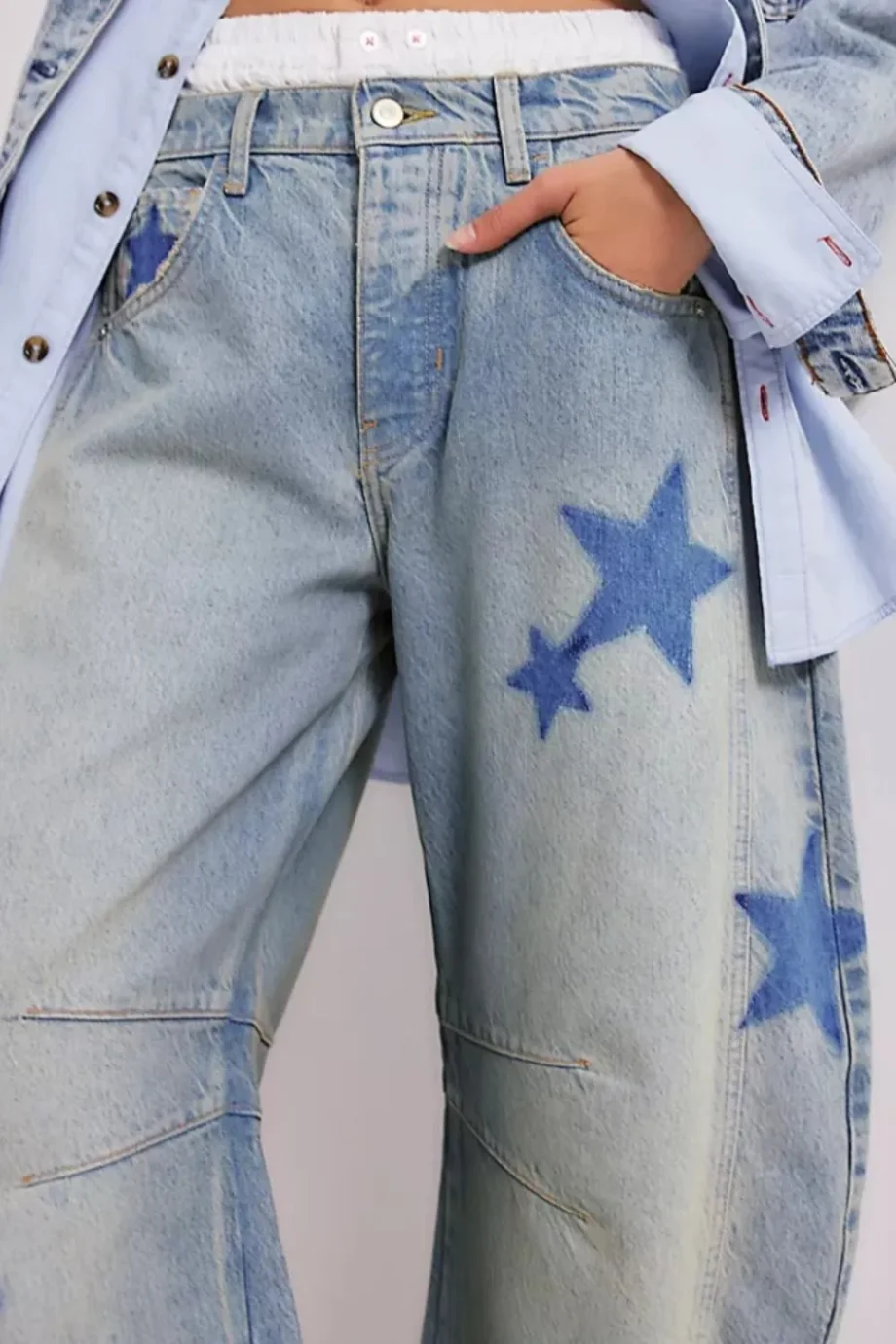 Stellar Wide-Leg Jeans